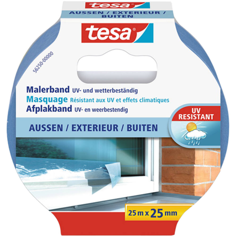 Tesa Afplakband Washi Outdoor 25M x 25 mm