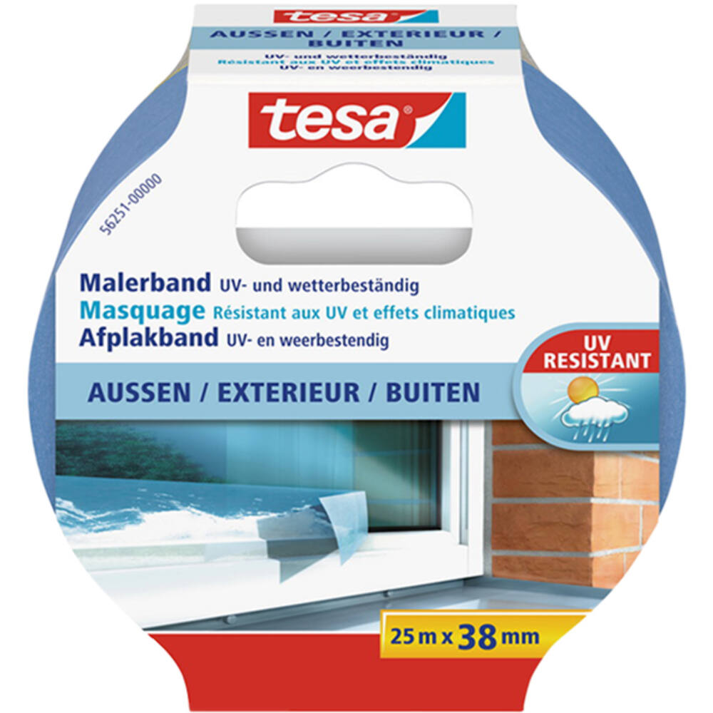 Tesa Afplakband Washi Outdoor 25M x 38 mm