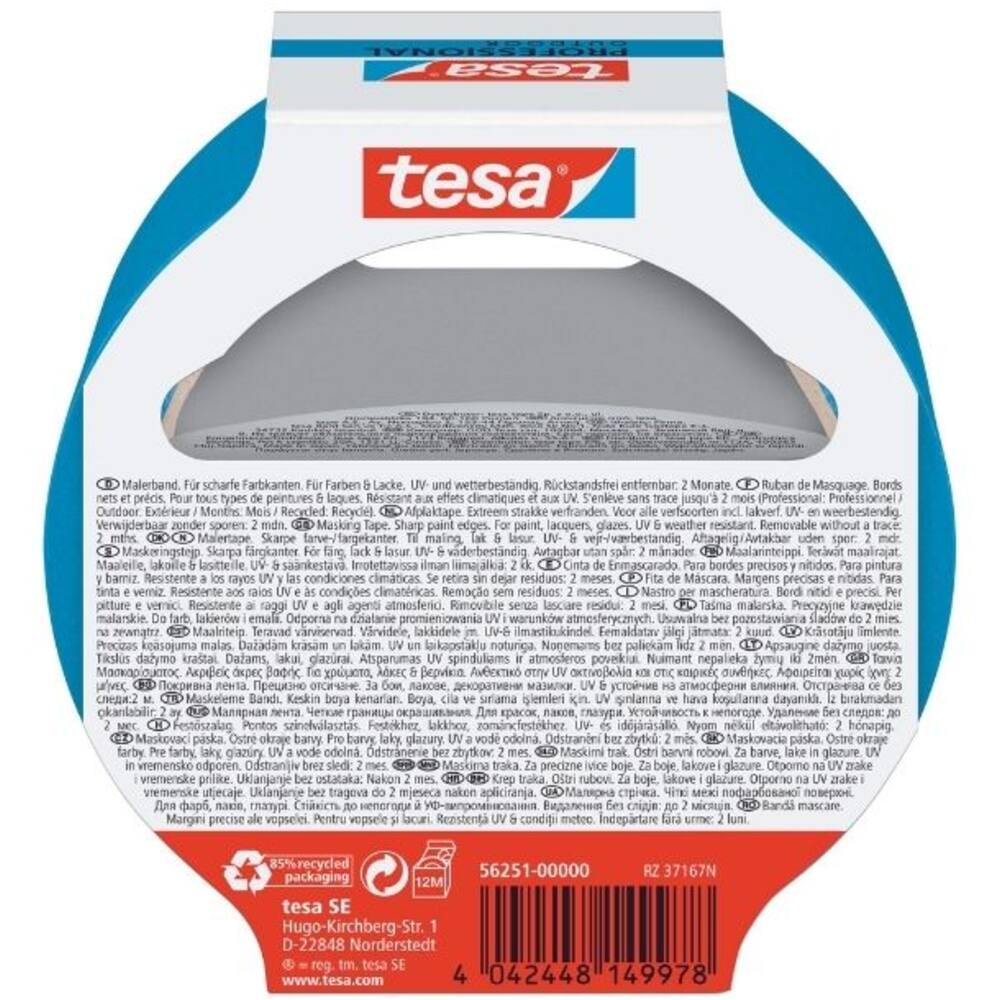 Tesa Afplakband Washi Outdoor 25M x 38 mm