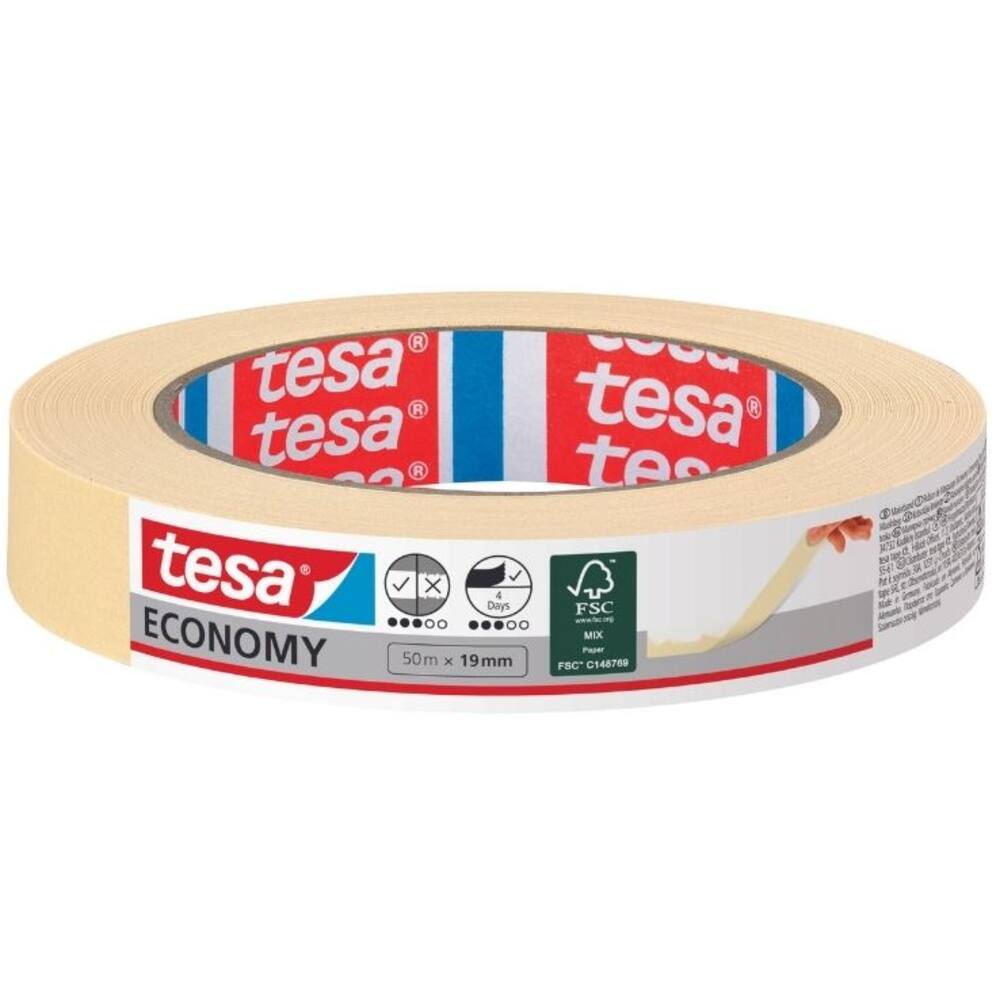 Tesa Afplakband Universal 50 m x 19 mm