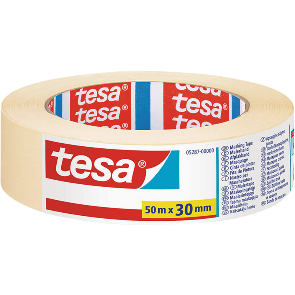 Tesa Afplakband Universal 50 m x 30 mm
