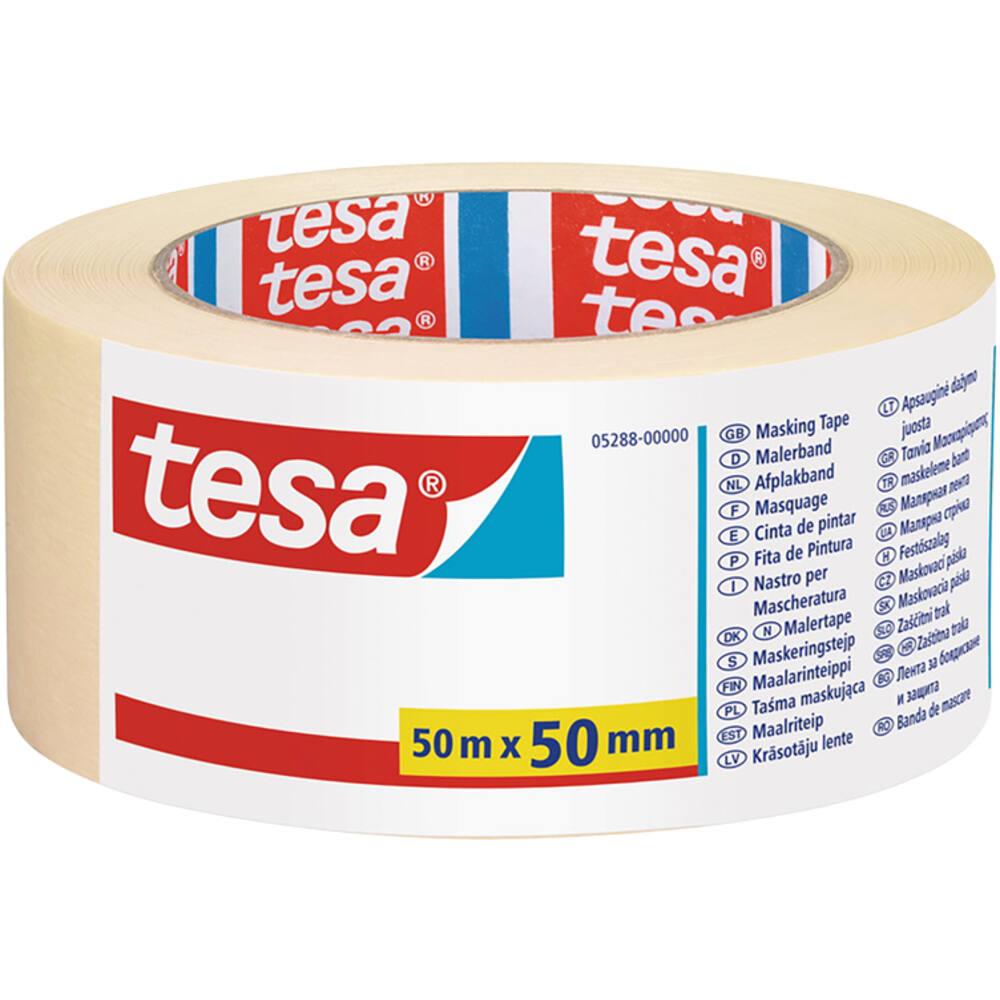 Tesa Afplakband Universal 50 m x 50 mm