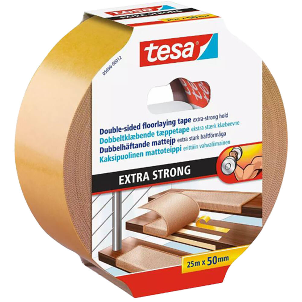 Tesa Tapijttape Extra Sterk 25M x 50 mm