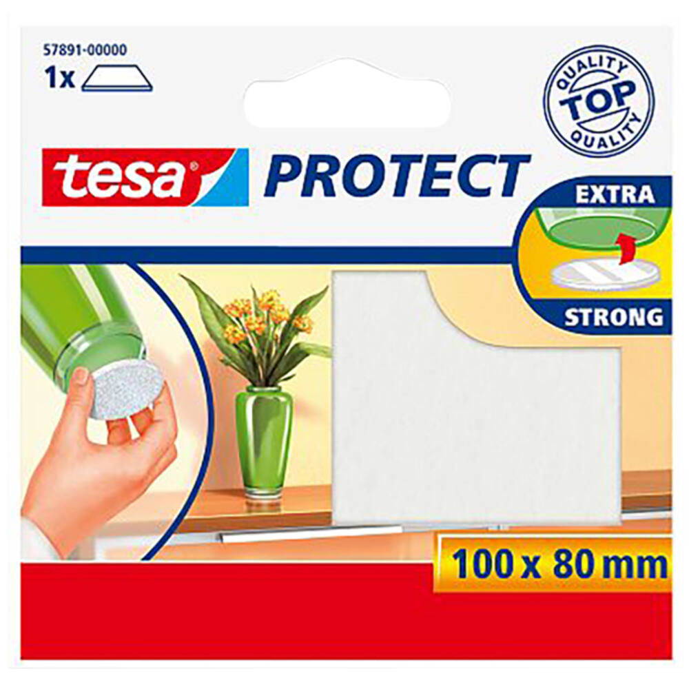 Tesa Vilt 100 x 80 mm Wit