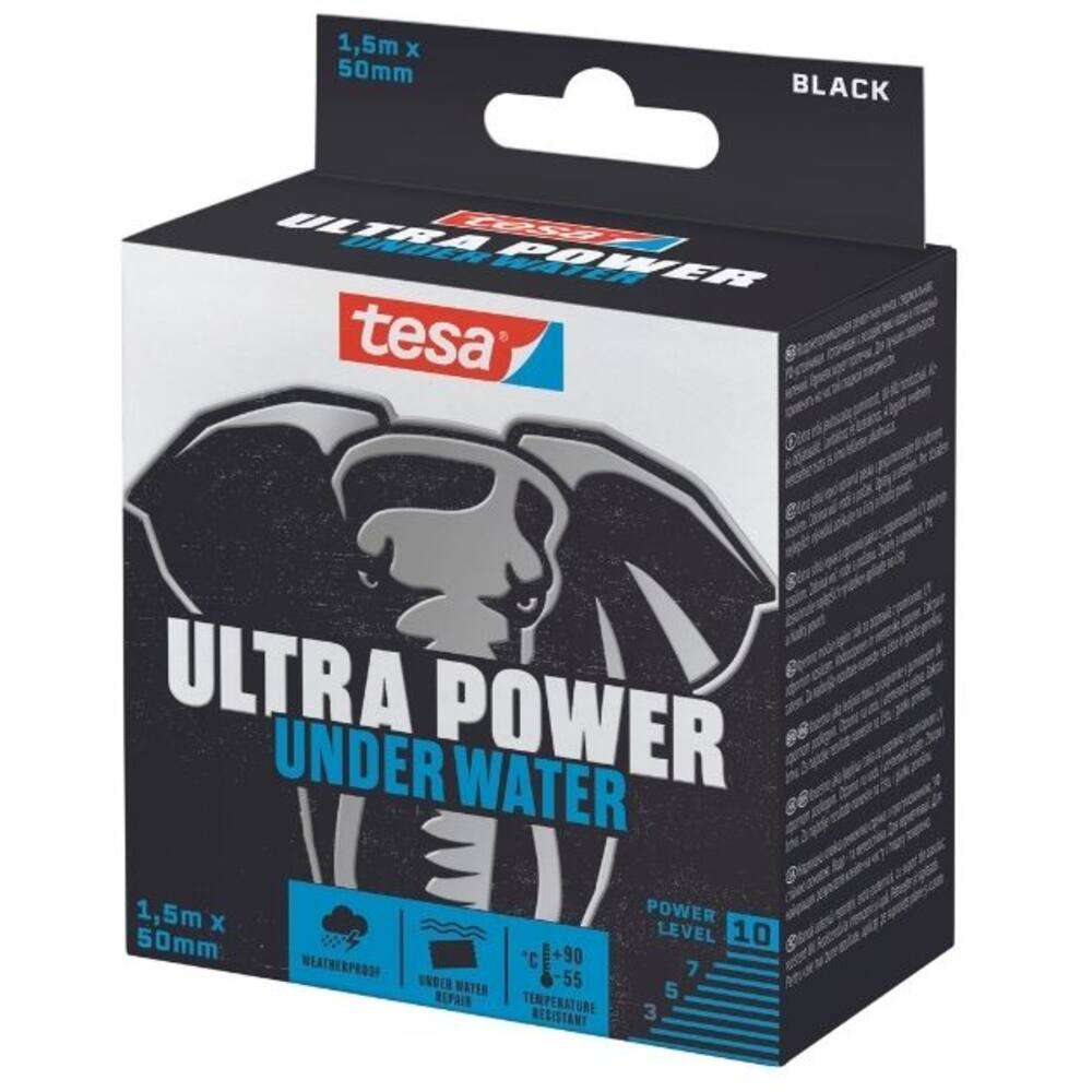 Tesa Ultra Power Under Water 15 m x 50 mm Black