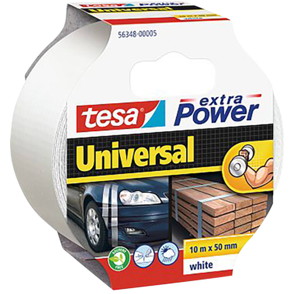 Tesa Extra Power® Universal 10M x 50 mm Wit