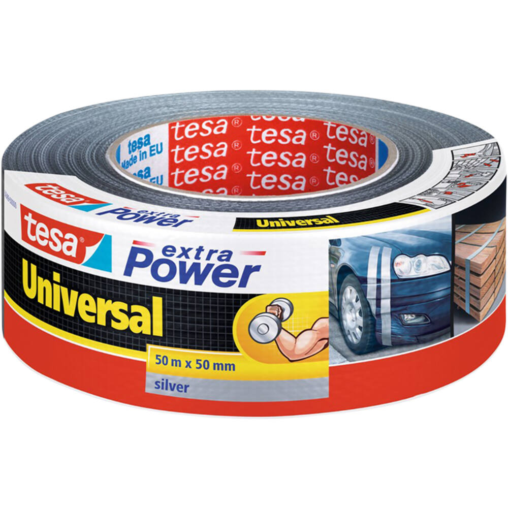 Tesa Extra Power® Universal 50M x 50 mm Grijs