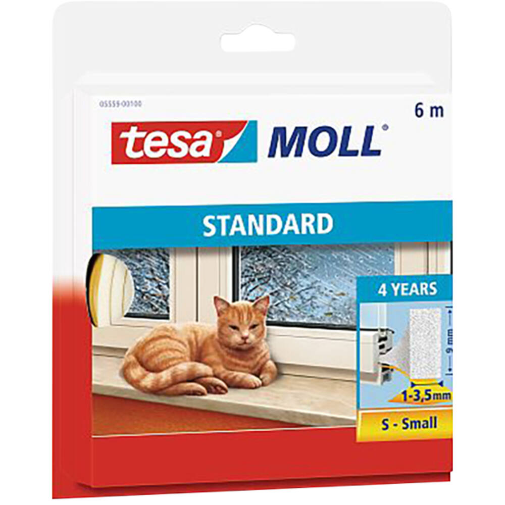 Tesa Tesamoll Standard I Profiel 4Jr 6M Wit