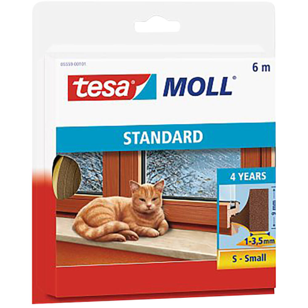 Tesa Tesamoll Standard I Profiel 4Jr 6M Bruin