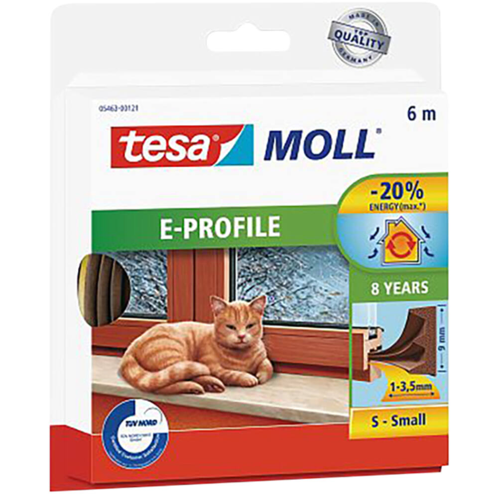 Tesa Tesamoll Classic E Profiel 8Jr 6M Bruin