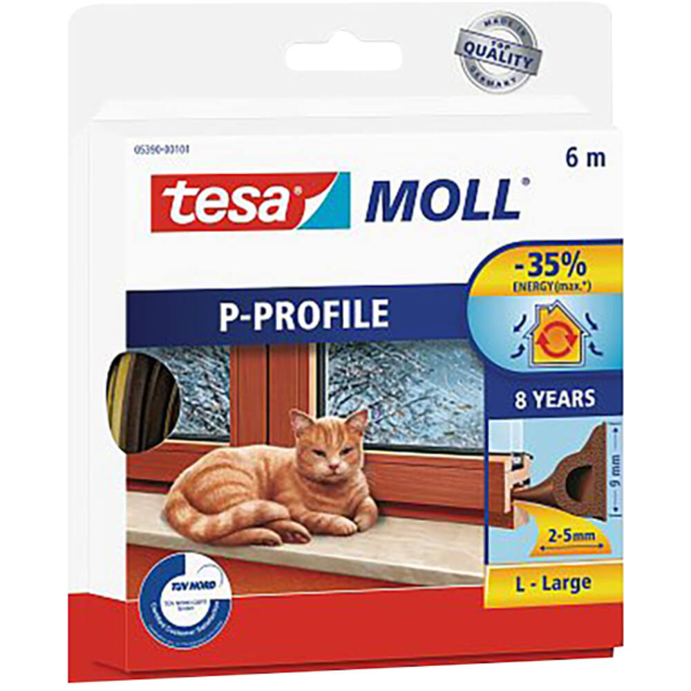Tesa Tesamoll Classic P Profiel 8Jr 6M Bruin