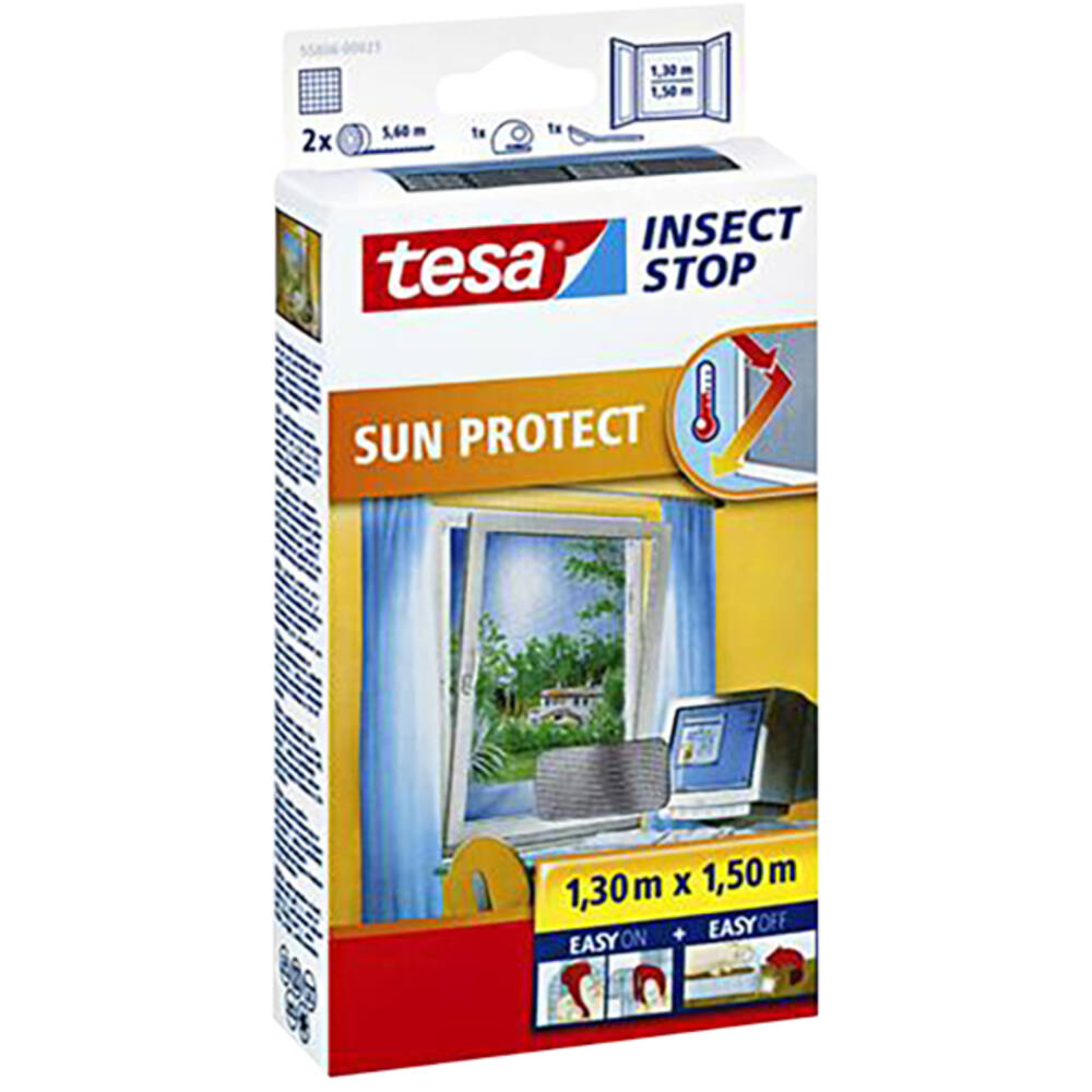 Tesa Comfortsun Protect Scherm 1,3M x 1,5M Wit