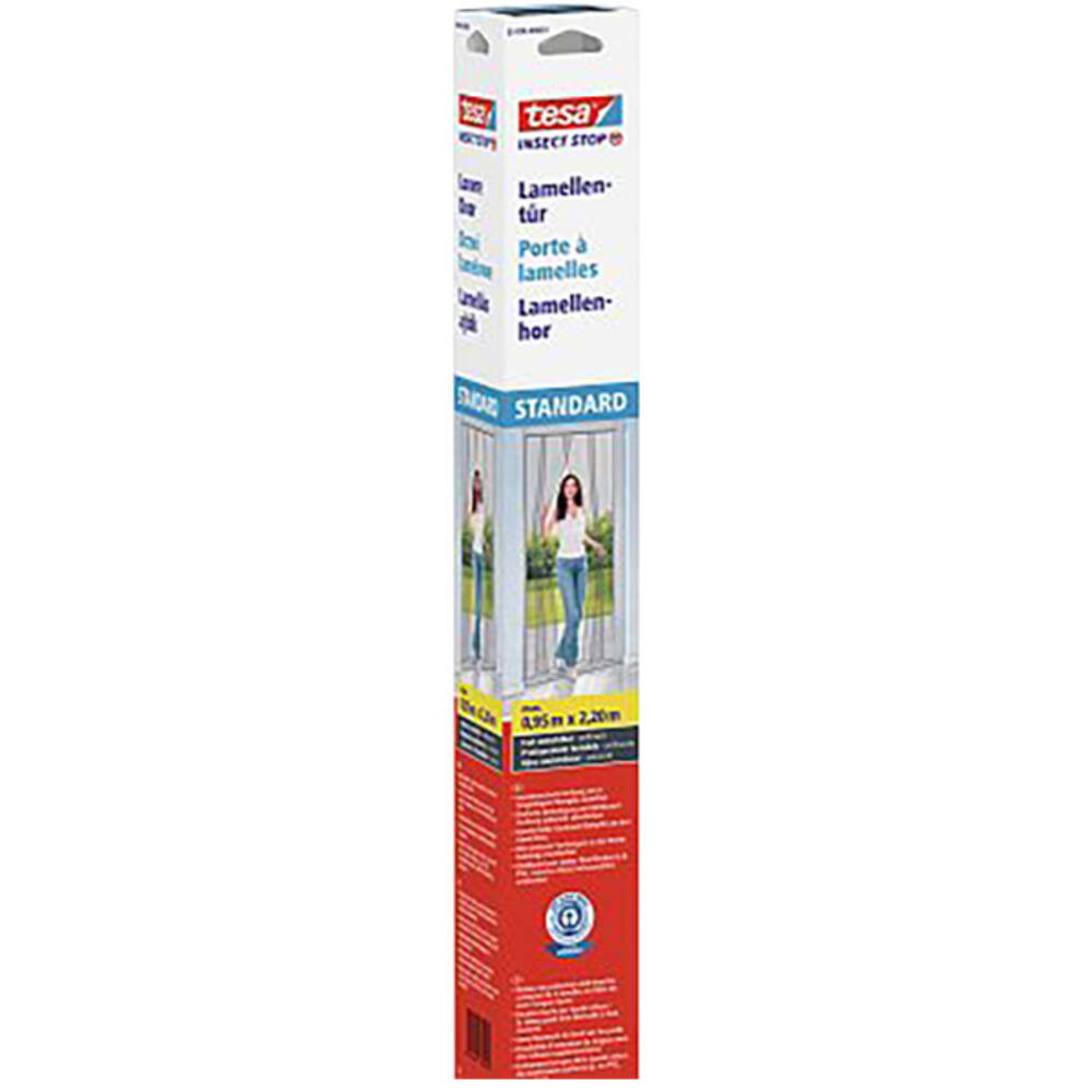 Tesa Standardlamellen Horgordijn 0,95M x 2,2M Zwart