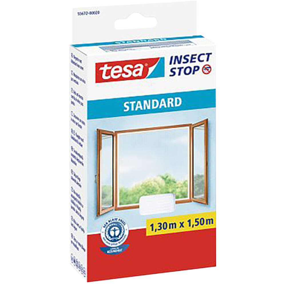 Tesa Standard Vliegenhor Ramen 1,3M x 1,5M Wit
