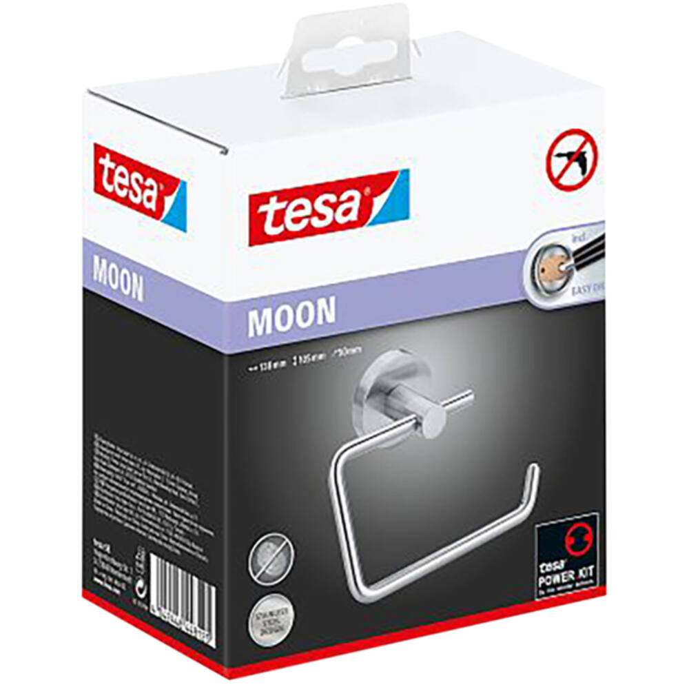 Tesa Moon Toiletrolhouder Zonder Deksel
