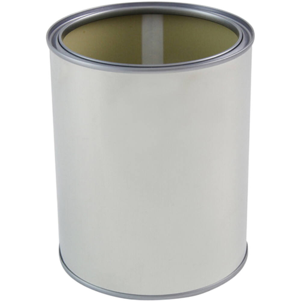 VEBA Leeg Verfblik Uitw Blank/Inw Gecoat Exclusief Deksel 1 L