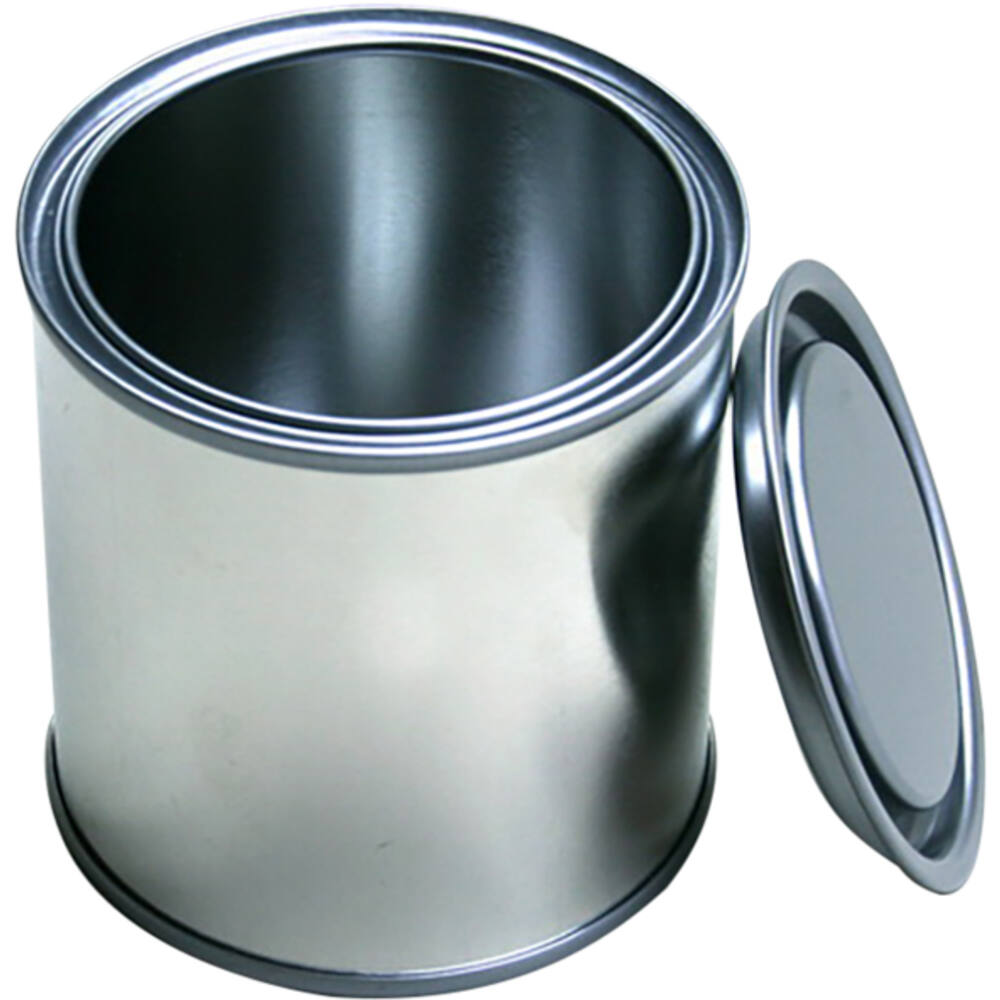VEBA Leeg Verfblik Uitw Blank/Inw Gecoat Exclusief Deksel 1 L