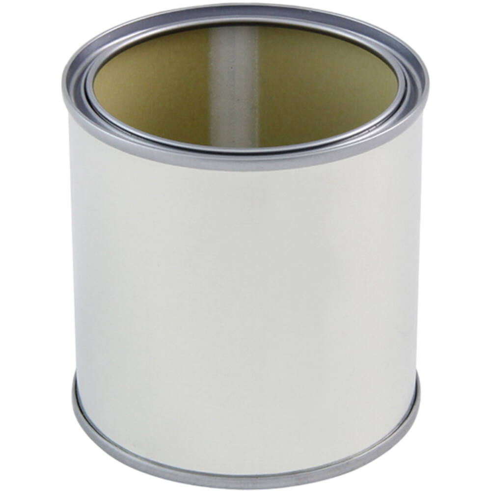 VEBA Leeg Verfblik Uitw Blank/Inw Gecoat Exclusief Deksel 250 ml