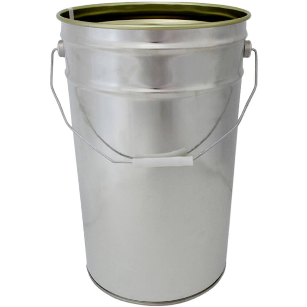 VEBA Leeg Verfblik Uitw Blank/Inw Goudlak 25 L Un (88) Exclusief Deksel + Spanring