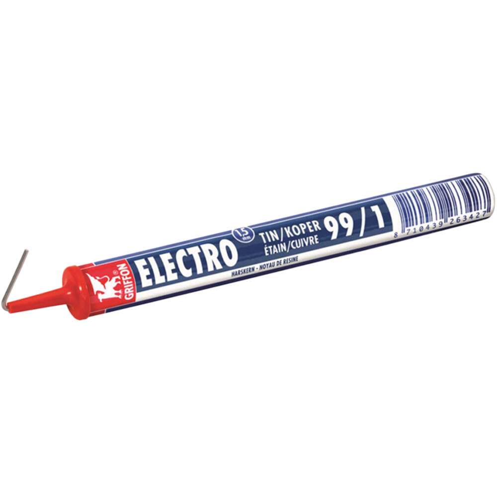 Griffon Electro Tin/Koper 99/1 Harskern 1,5 mm 3 m Doseerpen