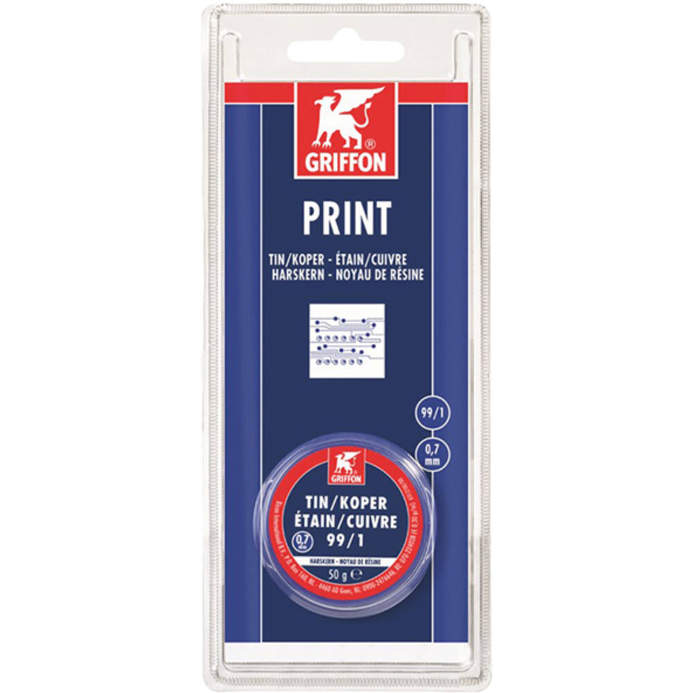 Griffon Print Tin/Koper 99/1 Harskern 0,7 mm 50 g