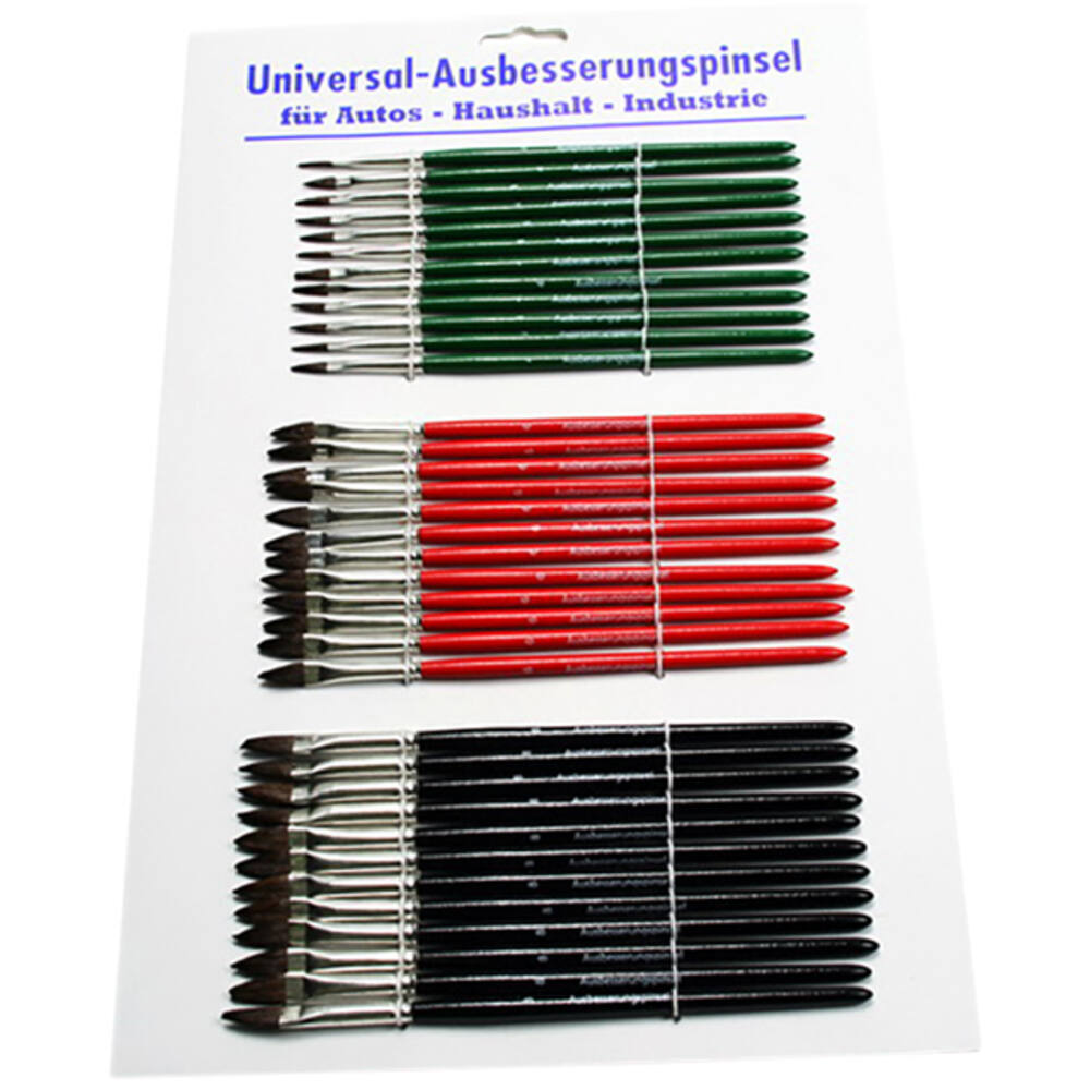 Autolakpenseel Kaart 36 st Ass.