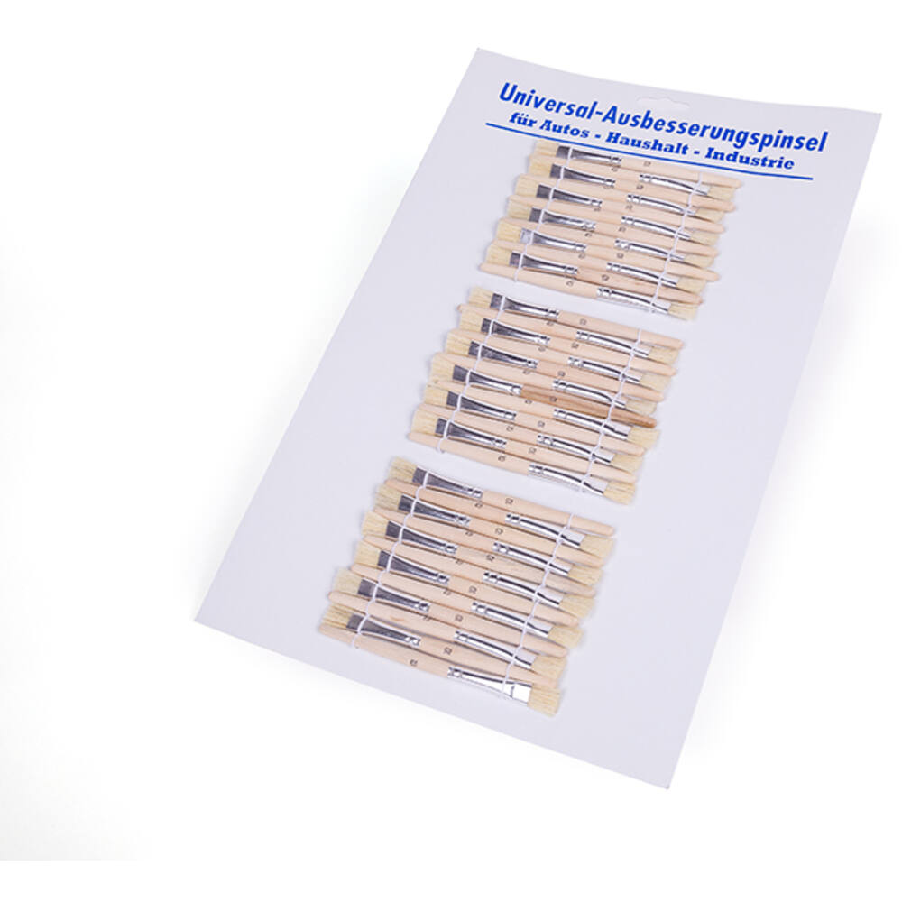 Lijmkwast/Gompenseel Maat 10 (Kaart=36 st)