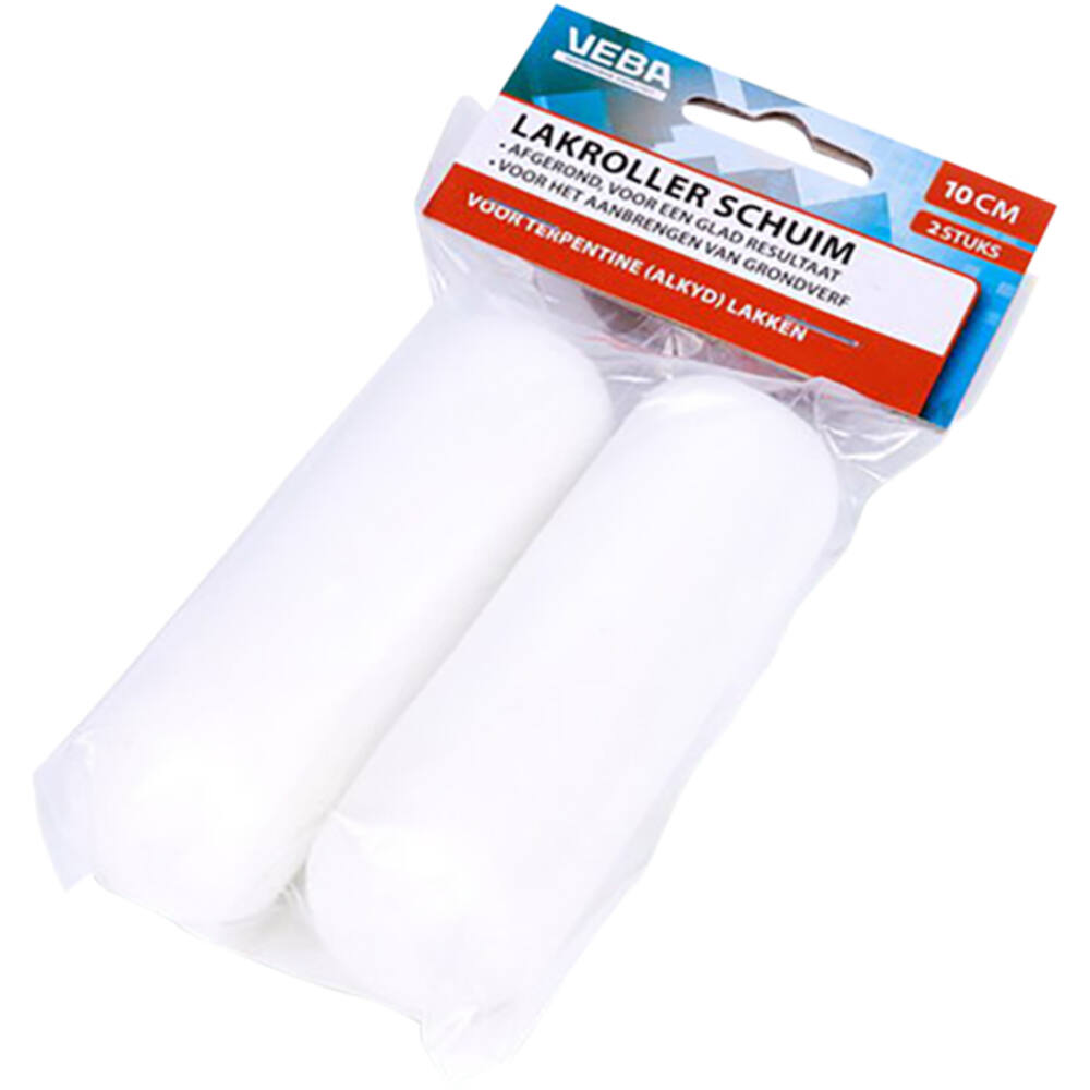VEBA Lakrol Schuim 10 cm, 2 x Rond, 2 st Ophangverpakking