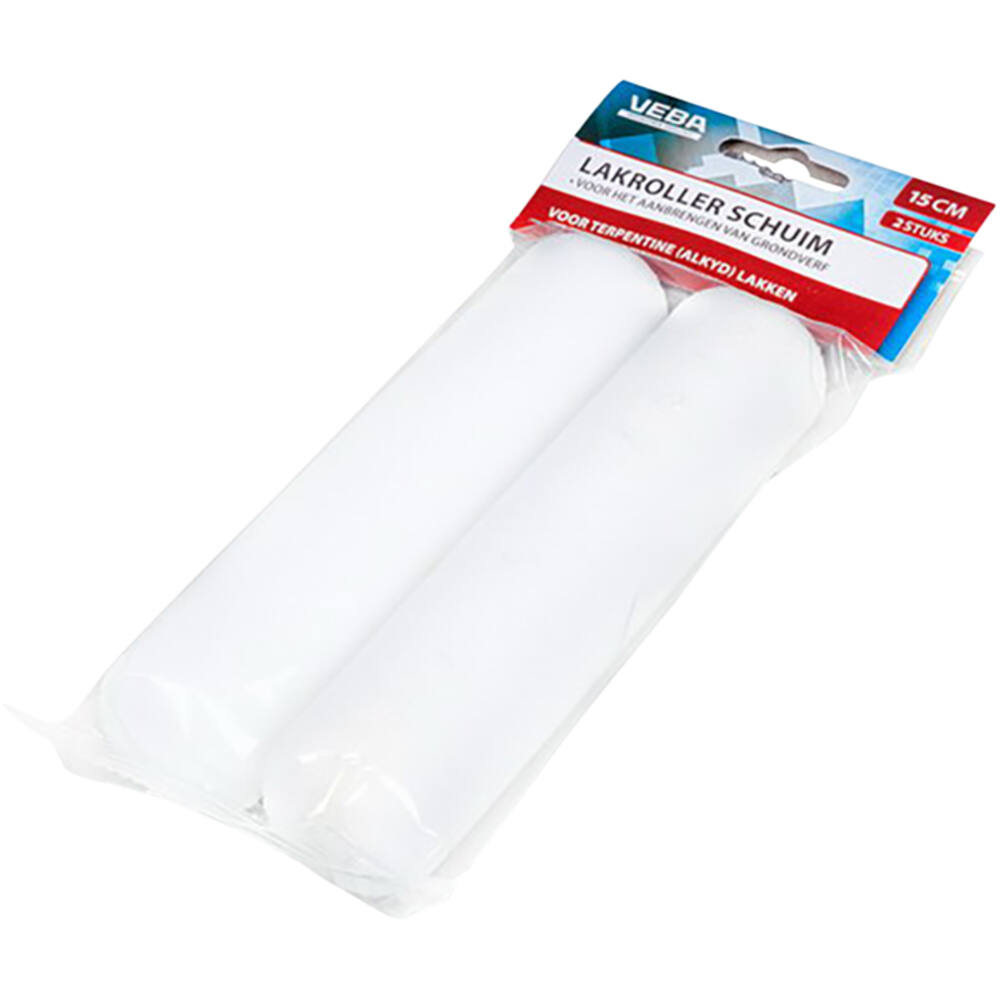 VEBA Lakrol Schuim 15 cm, 2 st Ophangverpakking
