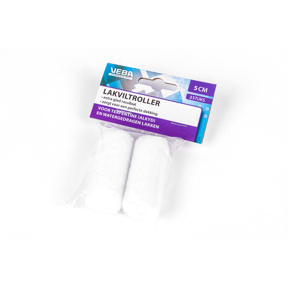 VEBA Lakviltroller 5 cm, 2 st Ophangverpakking