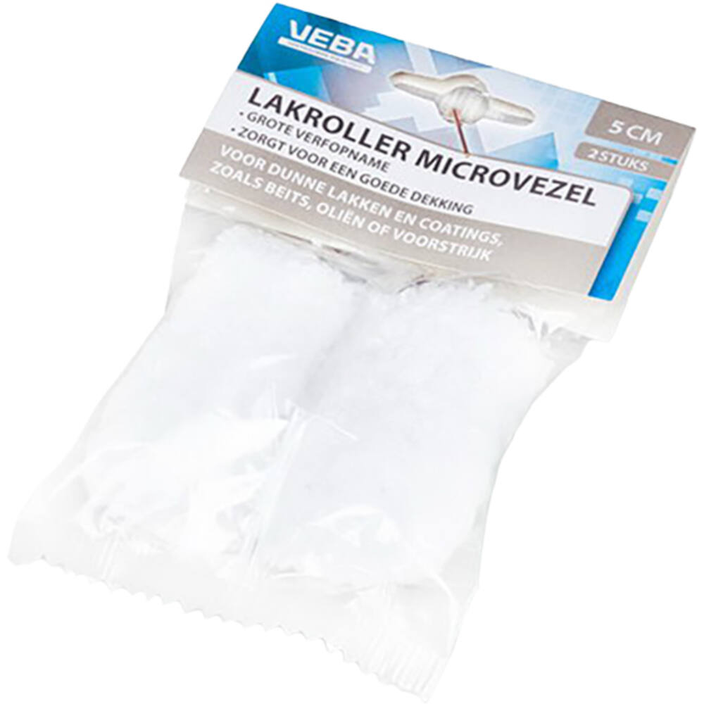 VEBA Verfrol Microvezel 5 cm, 2 st  Ophangverpakking
