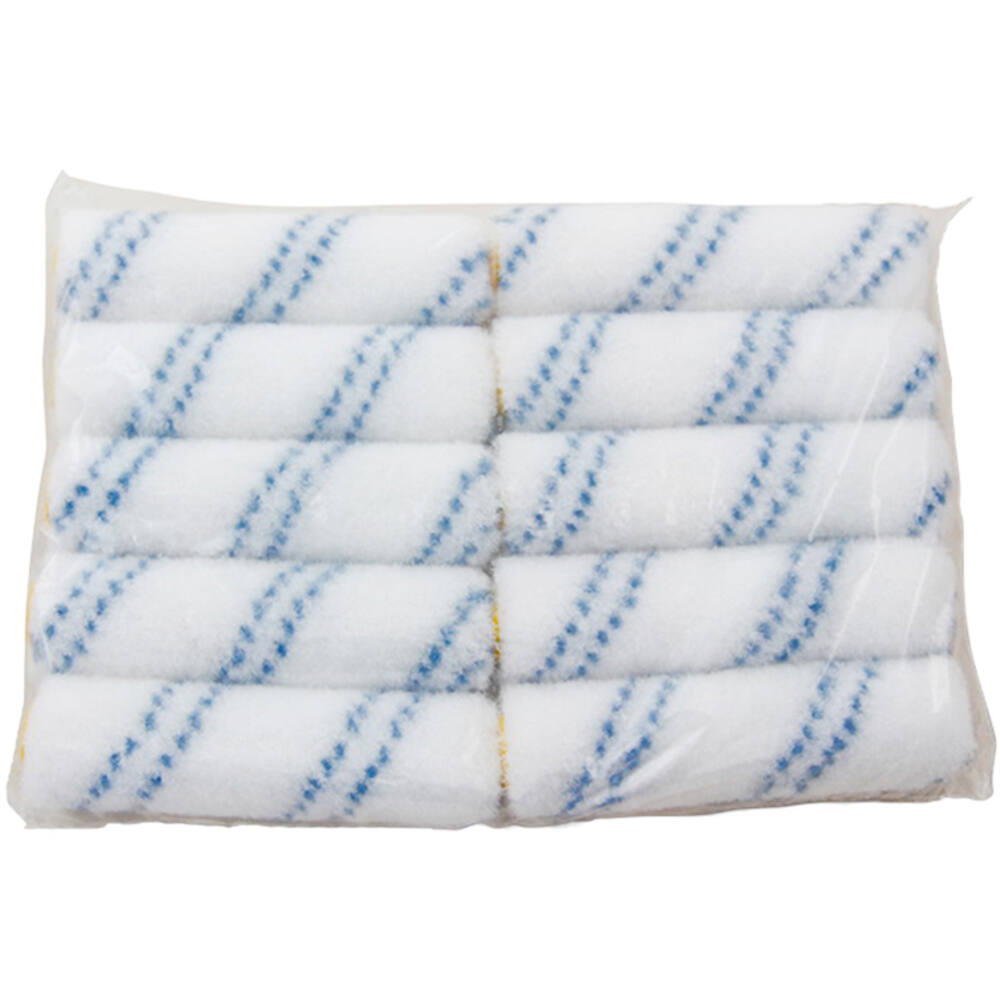 FLENSBURG Verfrol Nylon 10 cm, Pool 8 mm, 10 st, Blauw