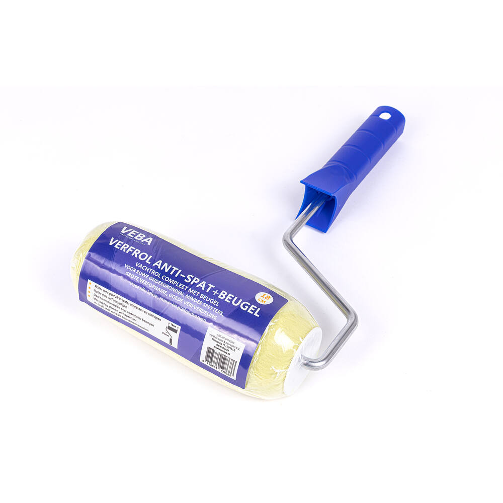 Basic Verfrol + Beugel Anti-Spat 18 cm