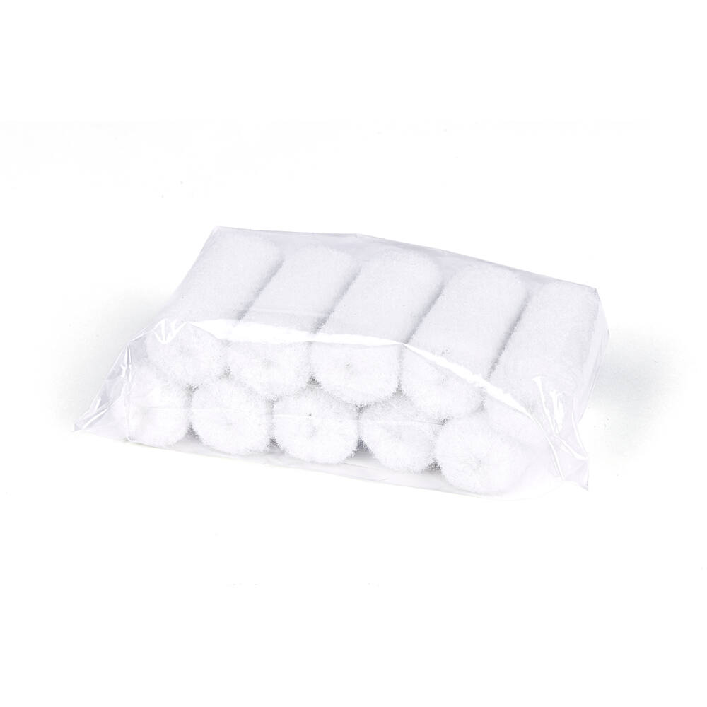 Basic Verfrol Nylon 5 cm, Pool 4 mm, 10 st, Wit