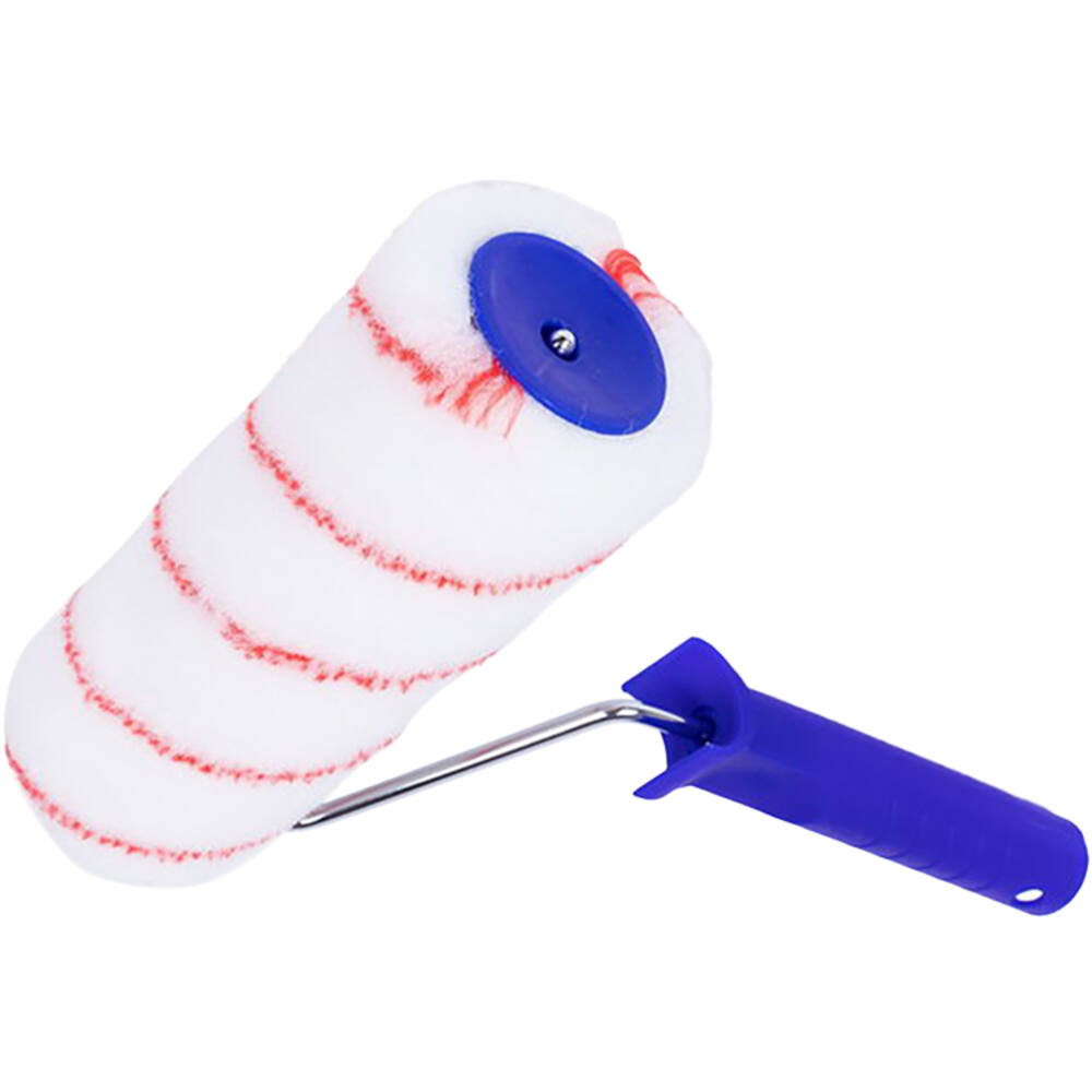 VEBA Verfrol + Beugel Nylon 18 cm, Pool 11 mm, Rood