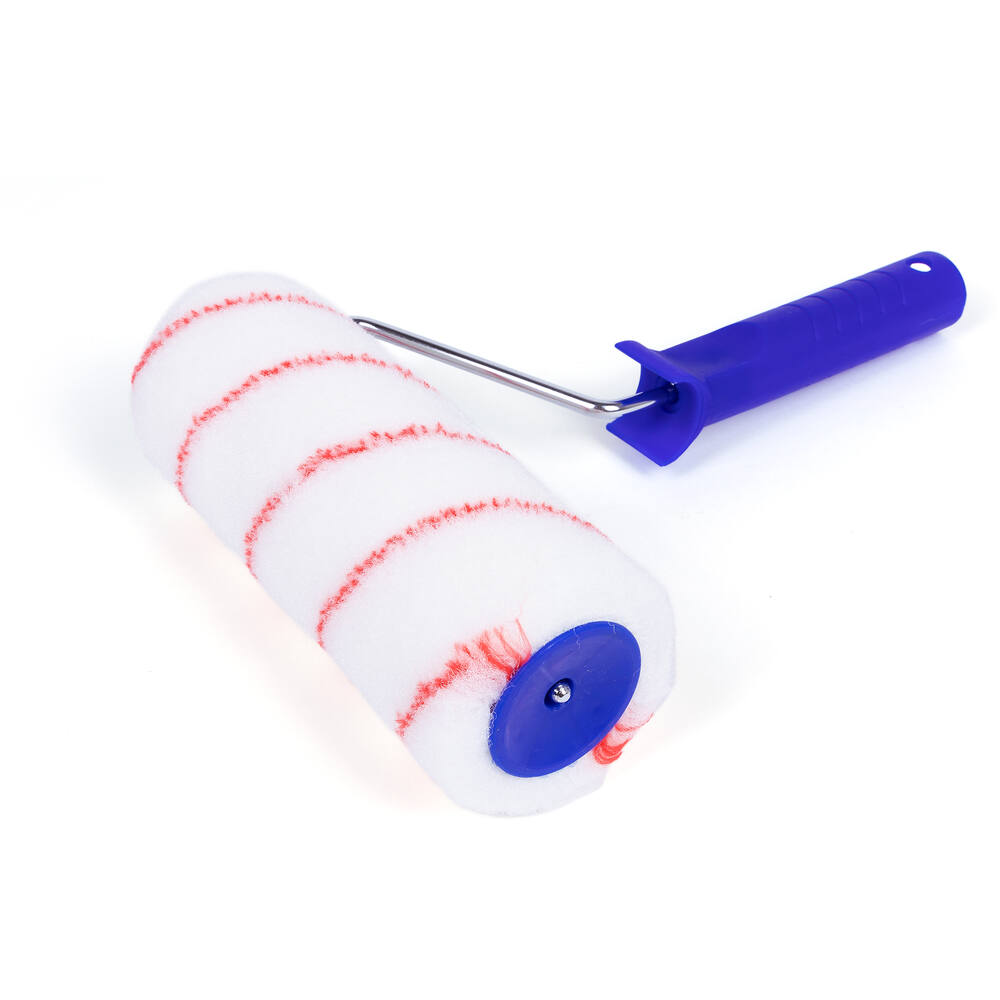 VEBA Verfrol + Beugel Nylon 18 cm, Pool 11 mm, Rood