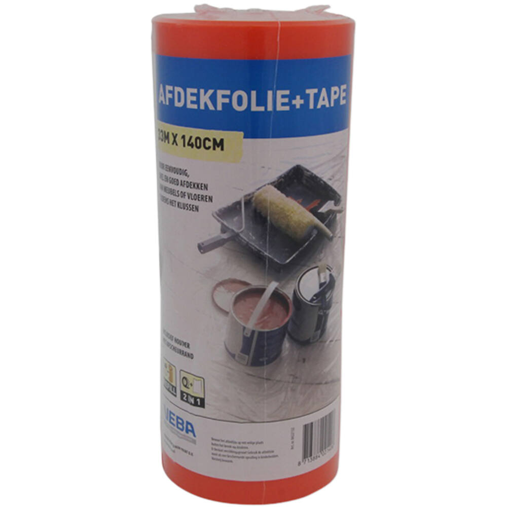 VEBA Afdekfolie Met Tape 140 cmx33 m