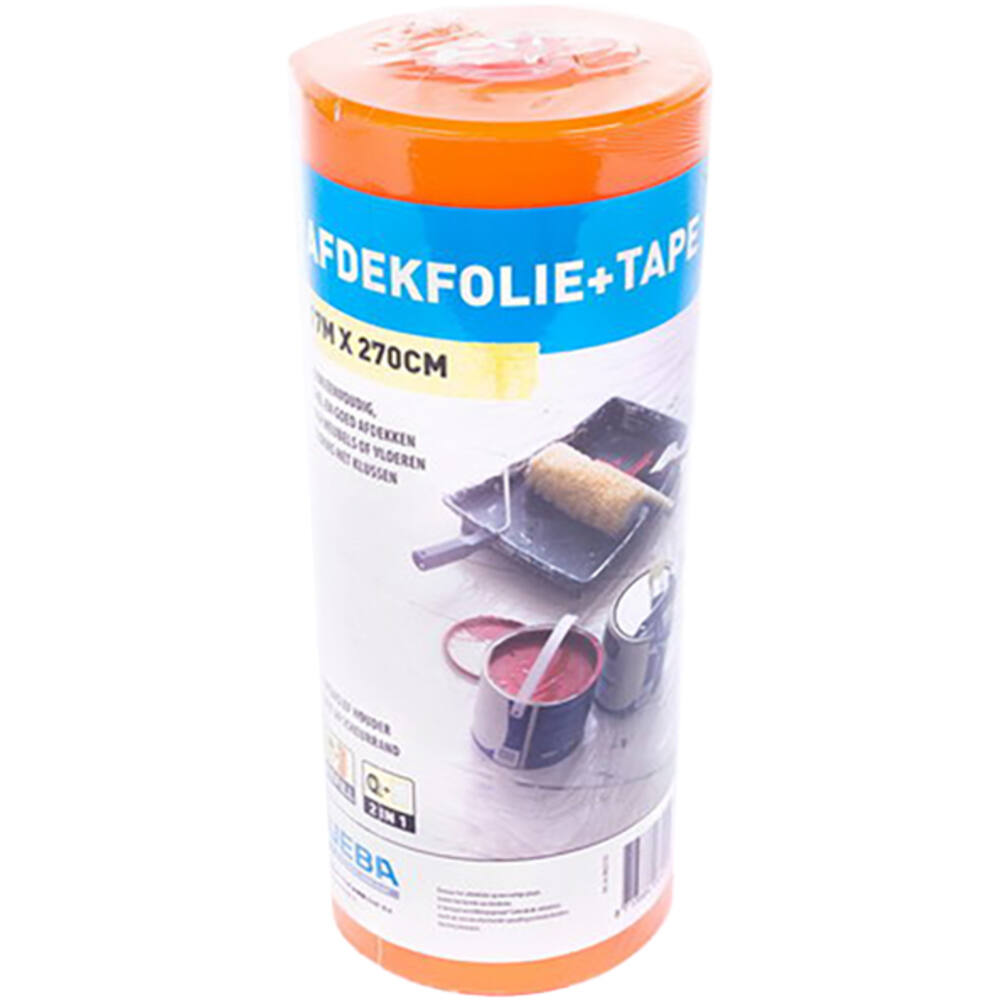 VEBA Afdekfolie Met Tape 270 cmx17 m