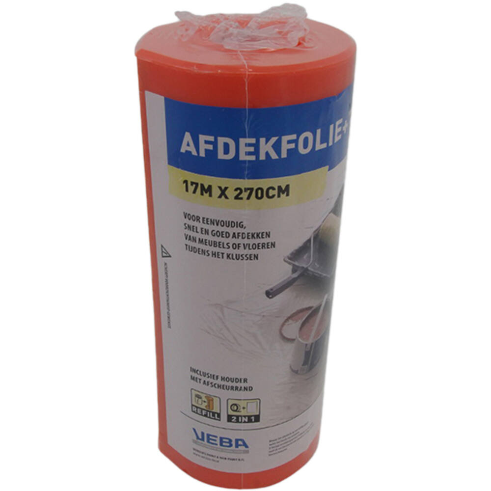 VEBA Afdekfolie Met Tape 270 cmx17 m