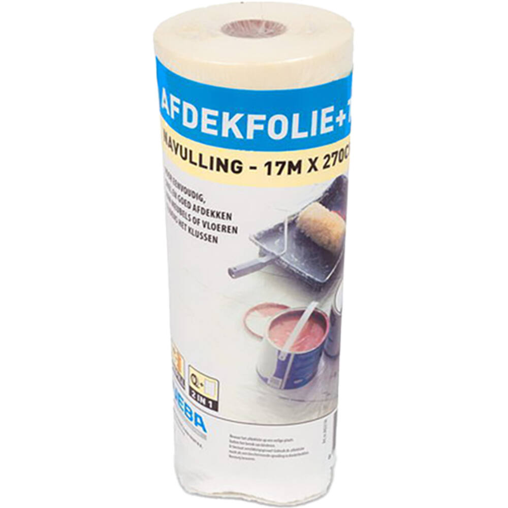VEBA Afdekfolie Met Tape Navul 270 cmx17 m