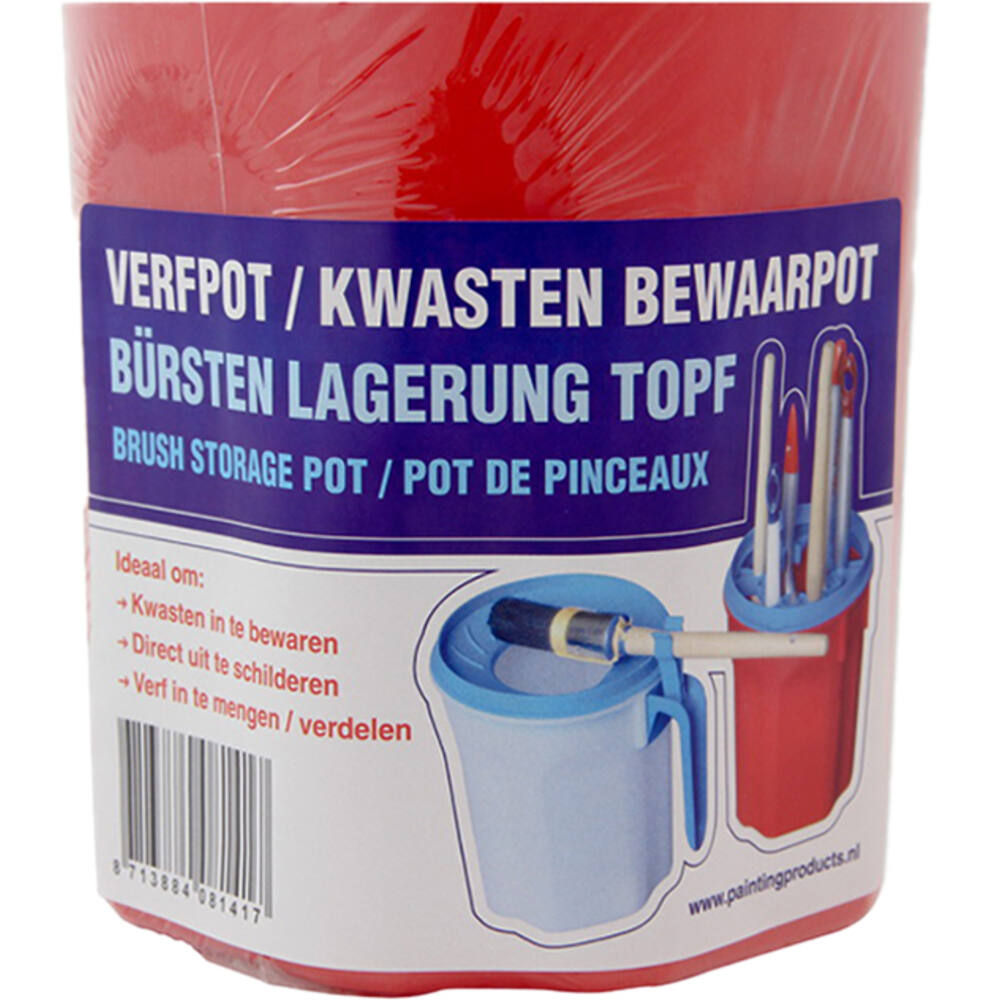 VEBA Verfpot/Kwasten Bewaarpot