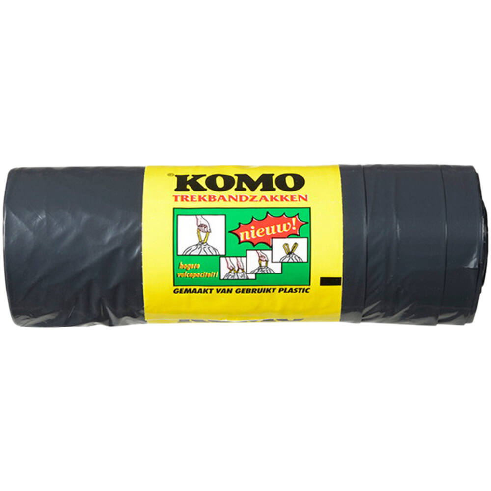 Komo Trekbandzak Zwart 15 st Rol