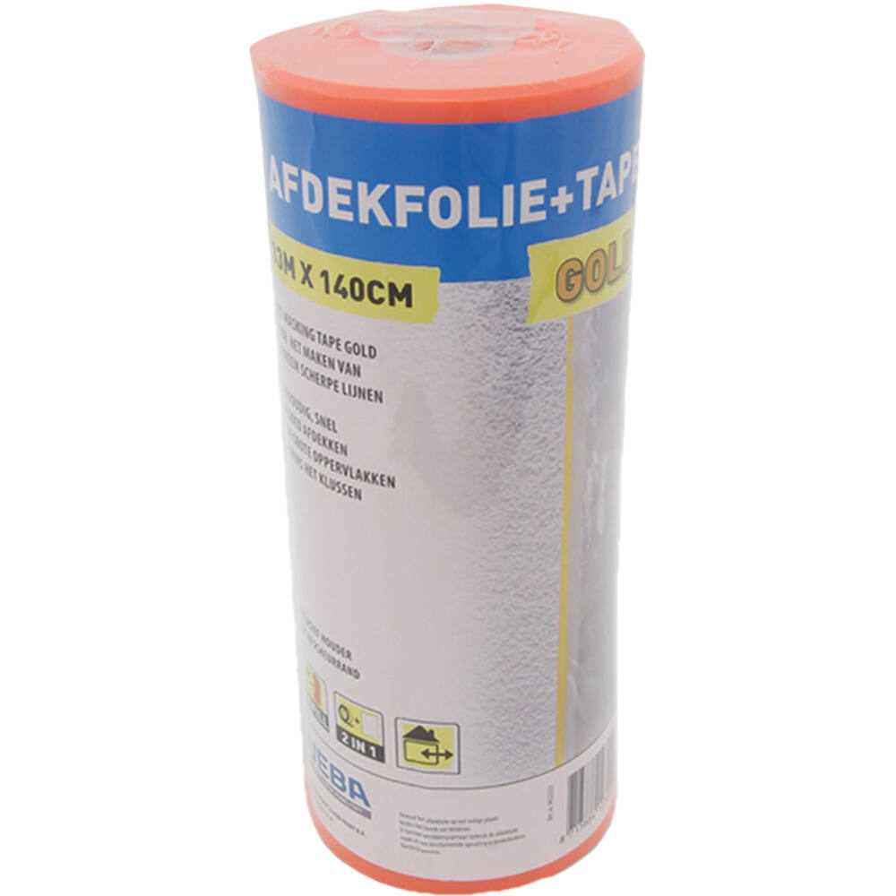 VEBA Afdekfolie+Gold Tape 140 cmx33 m