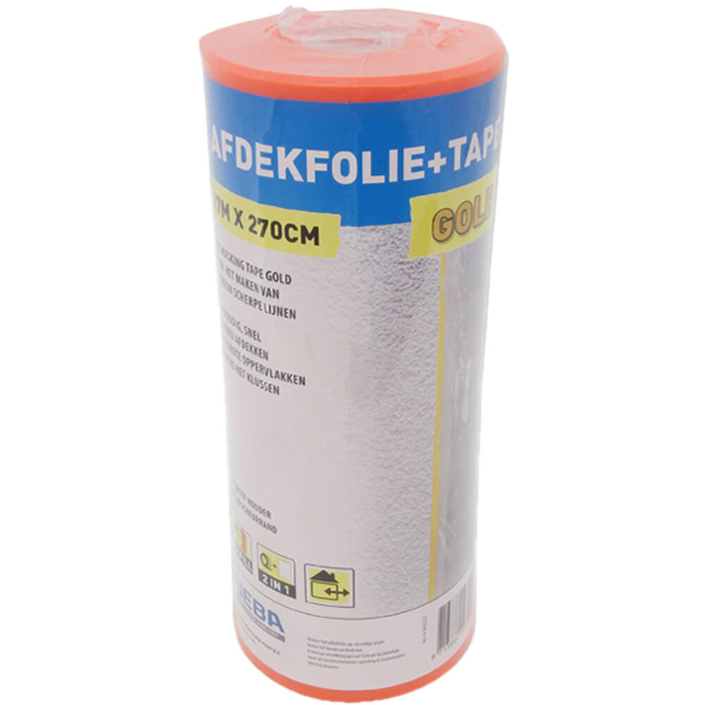 VEBA Afdekfolie+Gold Tape 270 cmx17 m