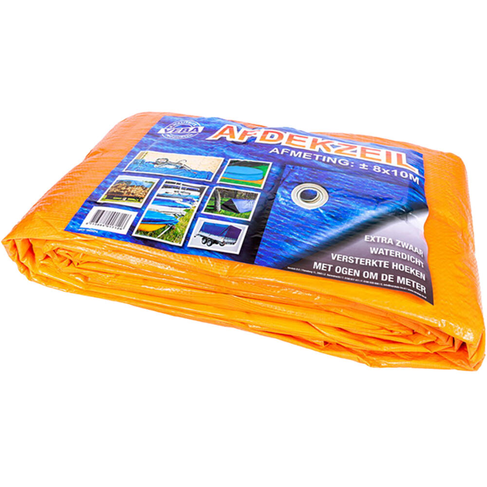 VEBA Afdekzeil Oranje 8x10 m
