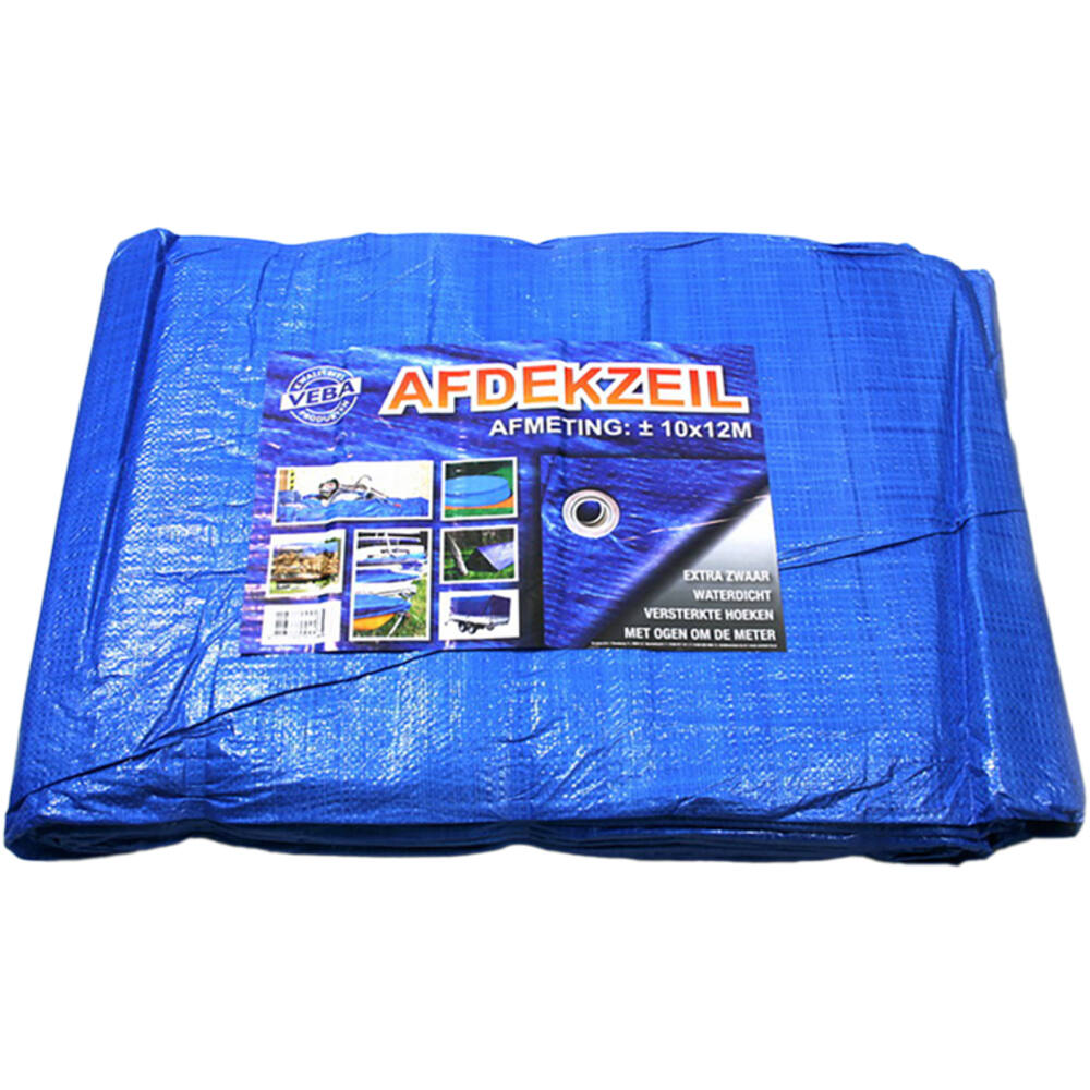 VEBA Afdekzeil Blauw 10x12 m