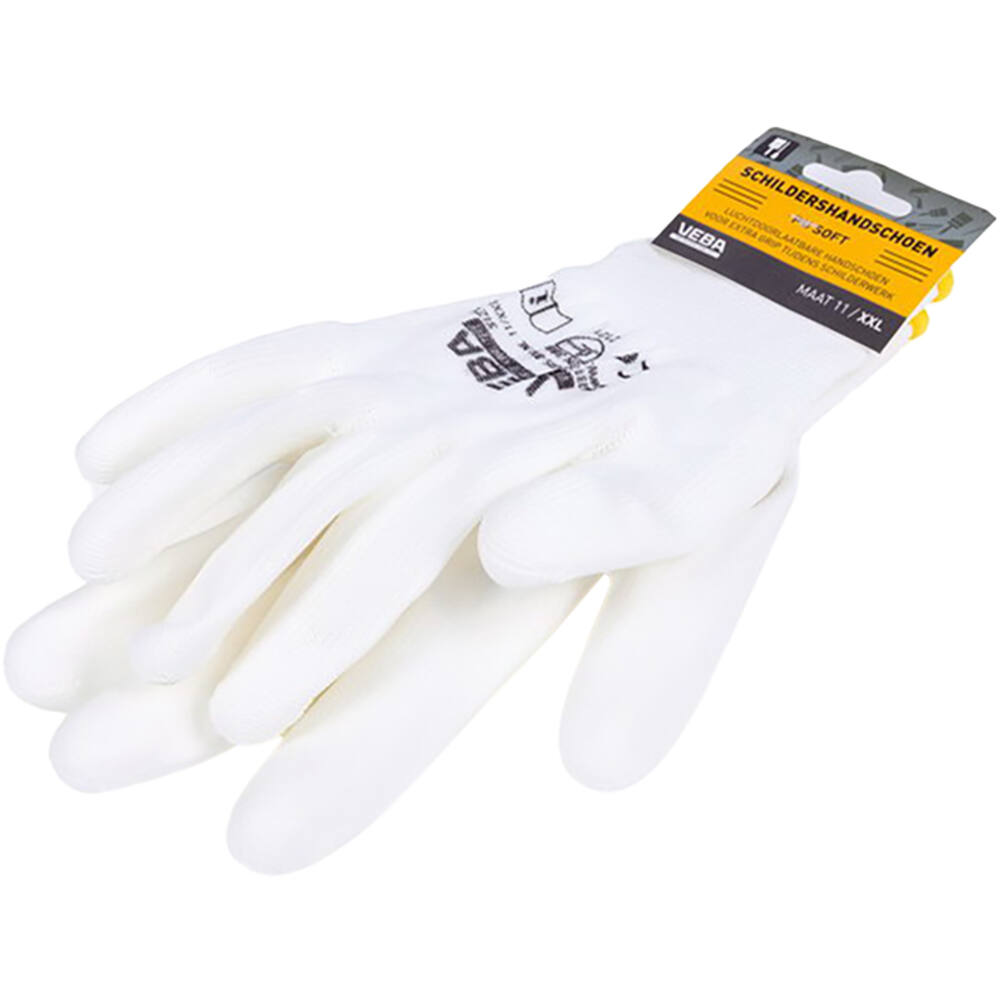 VEBA Handschoen Pu-Soft Wit Mt XXL