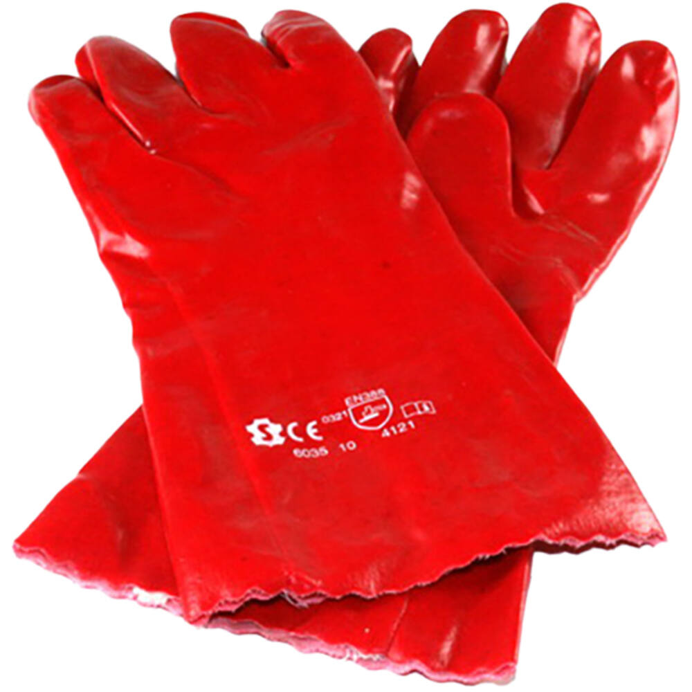 VEBA Handschoen Olie Rood Maat 10/xl 35 cm
