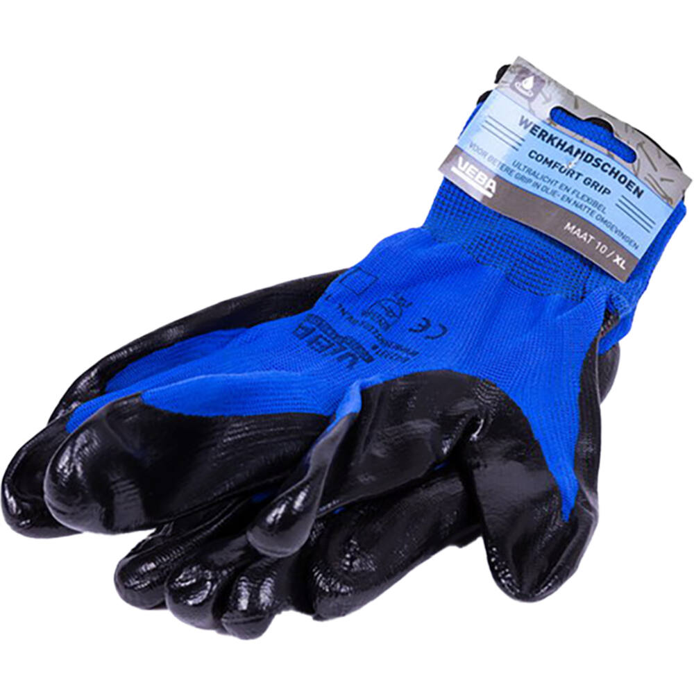 VEBA Werkhandschoen Comfort grip Maat 10/XL