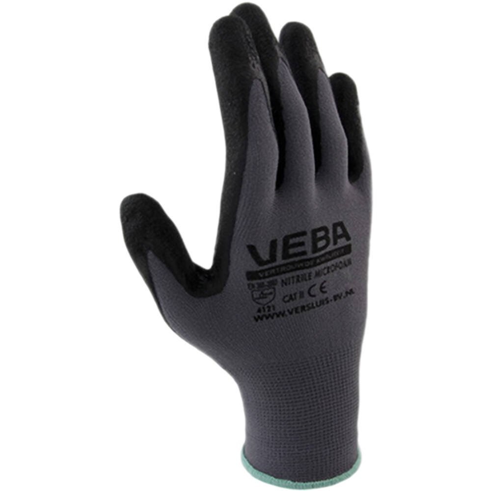 VEBA WERKHANDSCHOEN NITRIL MICROFOAM XL